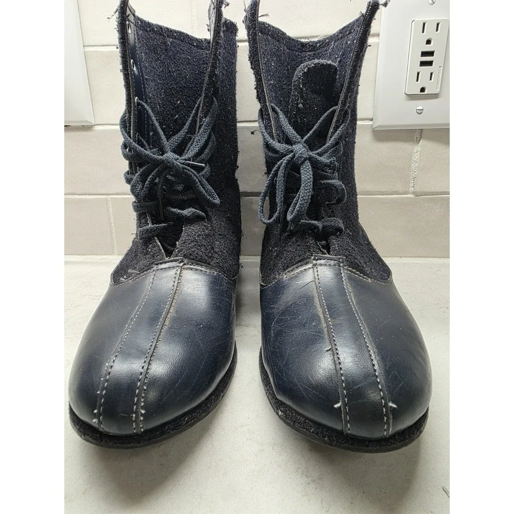 VTG BILTRITE US Air Force Wool Flight Aviation Flying Duratex Boots Mens 10.5